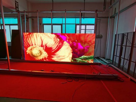 P4 Indoor Full Color 1R1G1B 1000cd/M2 SMD2727 Rental Led Screen For Stage