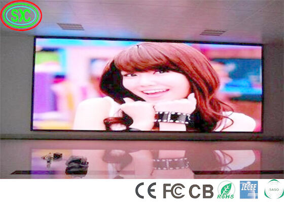 FCC IECEE 6000cd 40000dots/sqm 1R1G1B Stage Led Screens full color led display