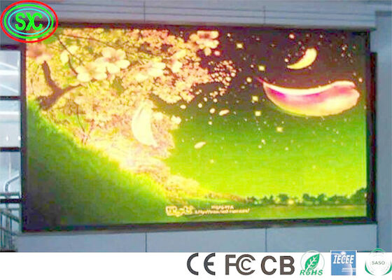 FCC IECEE 6000cd 40000dots/sqm 1R1G1B Stage Led Screens full color led display