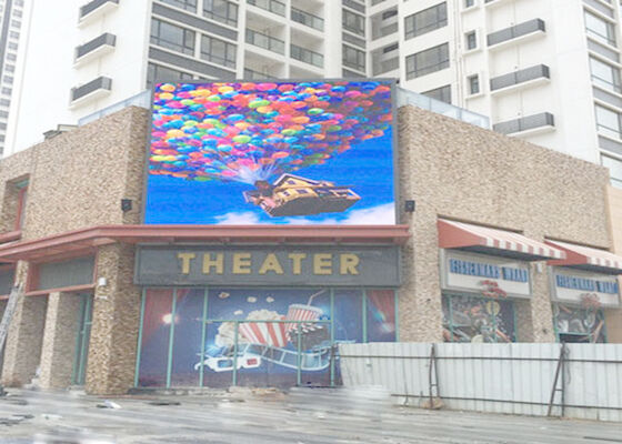 Epistar Chip Lighted Display Pixel Pitch 8 LED Video Advertising Billboards