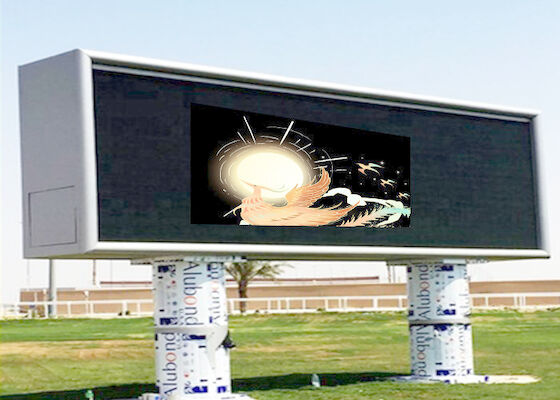 Large 1R1G1B P6 Video Function Digital Outdoor Led Billboard With 3 Years Warranty