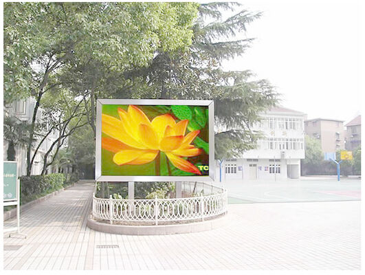 Large 1R1G1B P6 Video Function Digital Outdoor Led Billboard With 3 Years Warranty