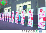 IP43 P2 P2.5 P3 SMD2121 1300cd/m2 Floor Standing Led Poster
