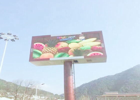 P6.67 Fixed Led Screen Outdoor Waterproof Digtial Advertising Billboard 2x3m