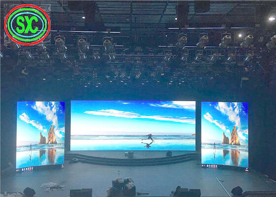 Full color SMD 1921 indoor P3.91 LED display standard panel size 500*500mm/500*1000mm