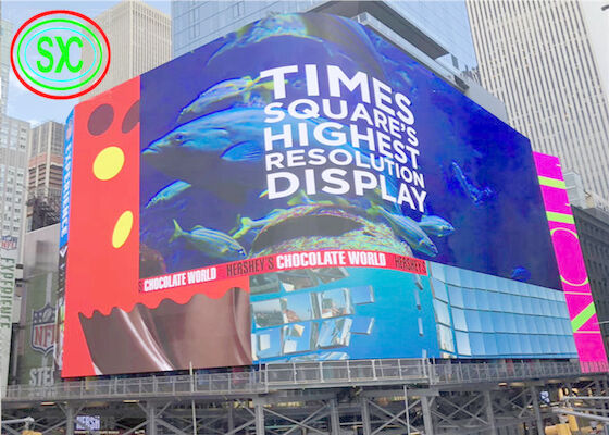 Outdoor LED Advertising Screen With Carbon Fiber Case And High Density led commercial advertising display screen