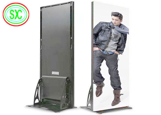 Indoor Full Color P2.5 high Bightness 2500cd/㎡ Floor Standing LED Poster Screens