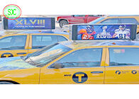 High quality outdoor P 6 Taxi LED screen for movable advertising