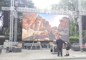 HD High Brightness full color Outdoor full color P8 Event Rental LED Video Wall Screen