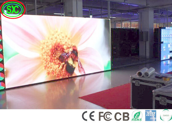 320x160mm 900W/Sqm 600cd Stage Led Video Wall For Live Events full color led display