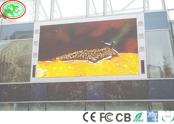 led display High Brightness Outdoor Full Color P5 P6 P8 P10 LED Display with CE ROHS FCC CB IECEE Certificates