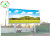 Customized iron steel cabinet full color outdoor P 10 LED billboard play kinds of videos