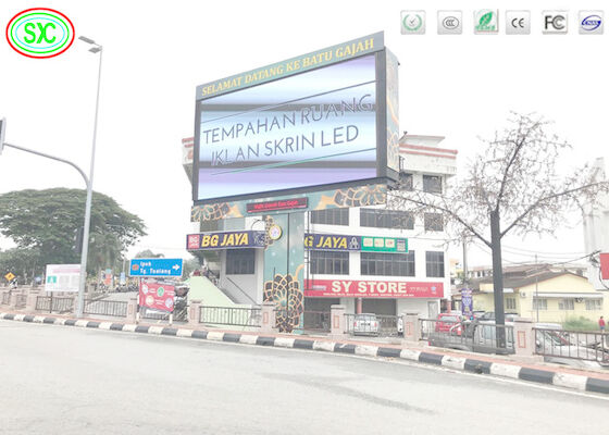High Refresh Rate  SMD3535 Outdoor Full Color P6 Advertising Billboard