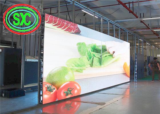 HD full color indoor rental LED Display P3.91 Video Wall Panel die-casting aluminum cabinet