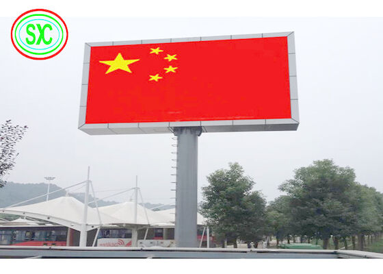 SMD 2121 LED Screen P10 Outdoor LED billboard equipped with synchronization system