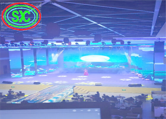 Waterproof RGB SMD1921 P3.91 Rental LED Video Wall 40W