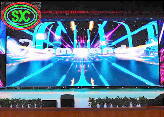 Multiple screens indoor P 6 LED display for interior shows or events