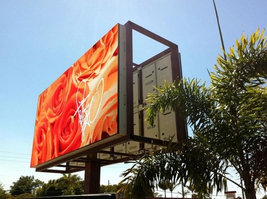 Outdoor Waterproof P10 LED Display 10mm Pixel Pitch 5000cd/M2 Brightness