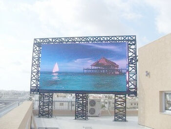 Outdoor High Brightness Digital Large Advertising Screens P5 LED Billboards