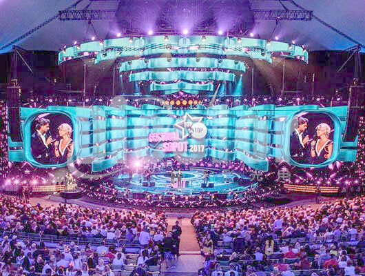 Indoor Outdoot Full Color P3.91 P4.81 Led Video Wall For Performing Arts Venues