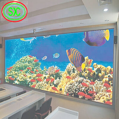 Rgb SMD2727 1000cd/sqm Stage Indoor Led Screen 250W/m2