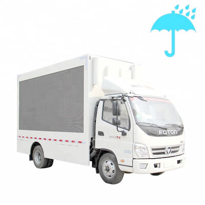 P10 Advertising Vehicle Touring Mobile Outdoor Waterproof LED Video Wall Car Cinema