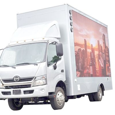 P10 Advertising Vehicle Touring Mobile Outdoor Waterproof LED Video Wall Car Cinema