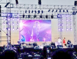 Outdoor Waterproof P6 Display Screens LED Video Wall for Performing Arts Venues