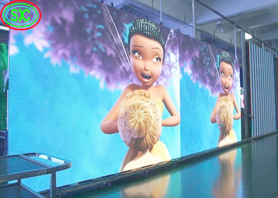 Flexible Advertising LED Screens DIP RGB , Led Curtain Display led commercial advertising display screen
