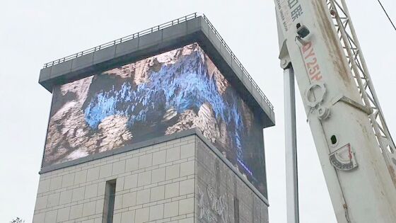 Outdoor Waterproof IP65 Full Color P10 LED Display Video Wall CE Rohs Approved