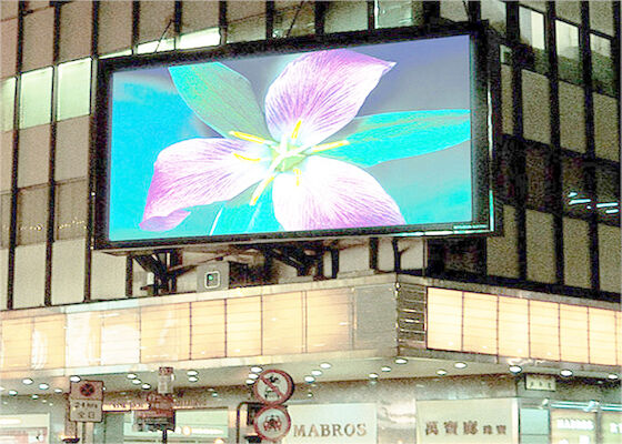 Commercial Digital Outdoor P8 Wall Mounted Advertising Full Color Led Display With High Brightness