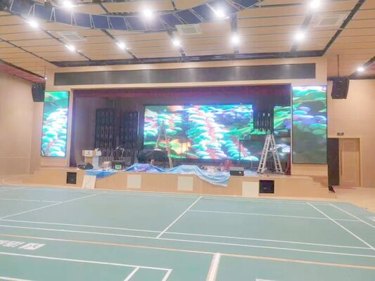 Indoor Solutions Full Color LED Display Screen P4 Wall Mount LED Video Wall Panel