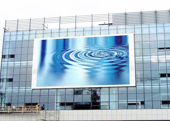 Street Road Side Full Color LED Display Screen P10 Outdoor High Brightness Advertising Billboard