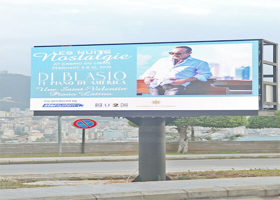 China Hd Outdoor Full Color P10 Led Display Screen Big Advertising Suitable For High Temperature