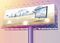 Outdoor P10 Full Color LED Display Screen 10000dots / ㎡ High Brightess Advertising Billboard LED Schermen