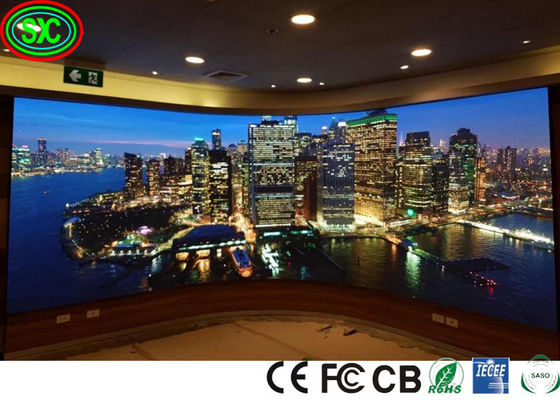 P3.91 Indoor Curve Stage LED Screens Seamless Connection In Video LED Display Ready to Ship stage led screen