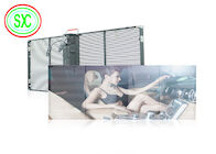 SMD3535 7500cd/m2 transparent P7.82-15.628 Mesh LED display with competitive price
