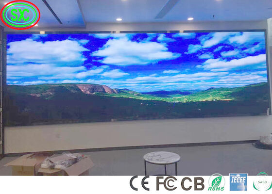 FCC 400W/sqm Fixed Indoor LED Display Pitch 2.5mm indoor full color led display