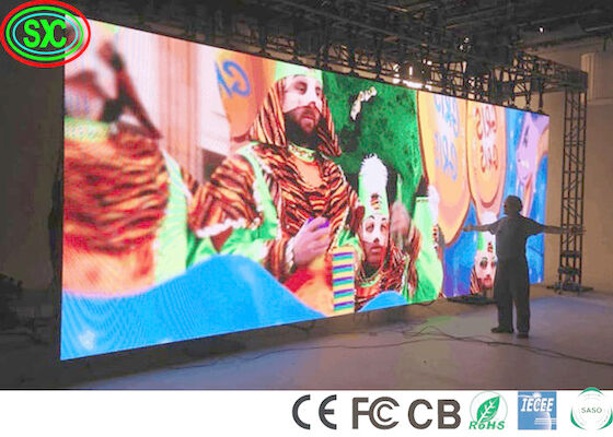 FCC 400W/sqm Fixed Indoor LED Display Pitch 2.5mm indoor full color led display