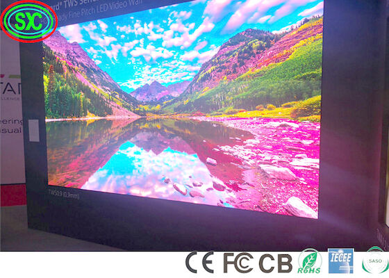 FCC 400W/sqm Fixed Indoor LED Display Pitch 2.5mm indoor full color led display