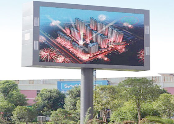 SMD IP65 Outdoor Full Color LED Display Screen P10 Building Advertising LED Billboard