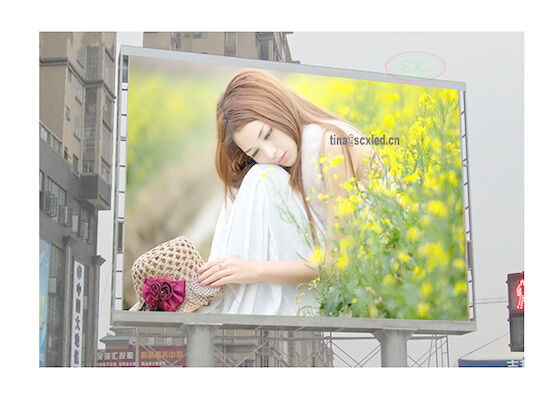 SMD IP65 Outdoor Full Color LED Display Screen P10 Building Advertising LED Billboard