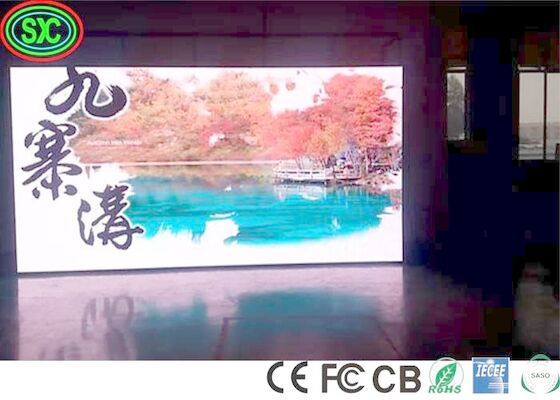 1R1G1B P4 SMD1921 6500cd/M2 Led Video Panel Rental P4 led display  full color led display