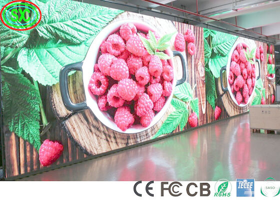 IECEE 1300cd/m2 Stage Rental Led Backdrop P3.91 SMD2121 full color led display screen
