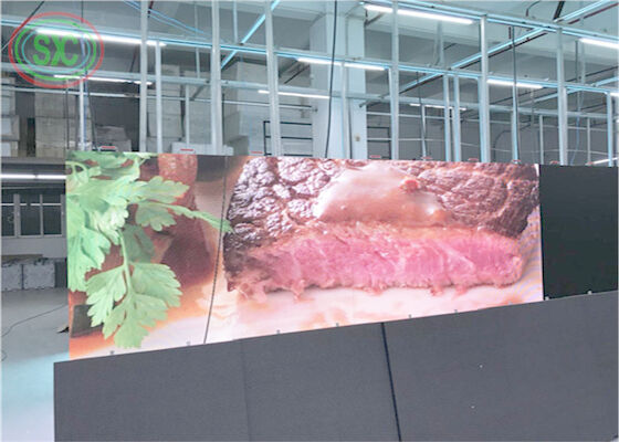 Unimaginable indoor LED screen build up a colorful world for rental using