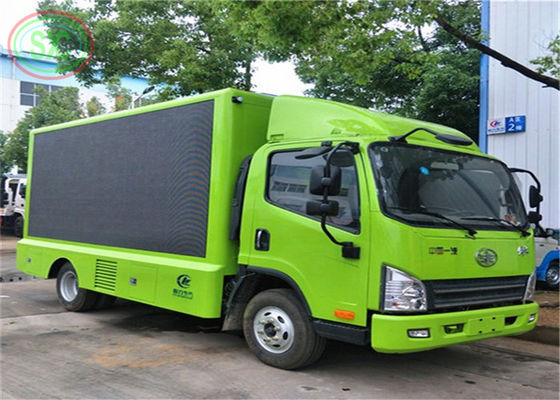 IP65 Outdoor Full Color Waterproof 10mm Truck LED Display SMD 3535