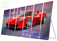 Full color indoor P 2.5 poster LED display with pulleys standard panel size 2000*680 mm