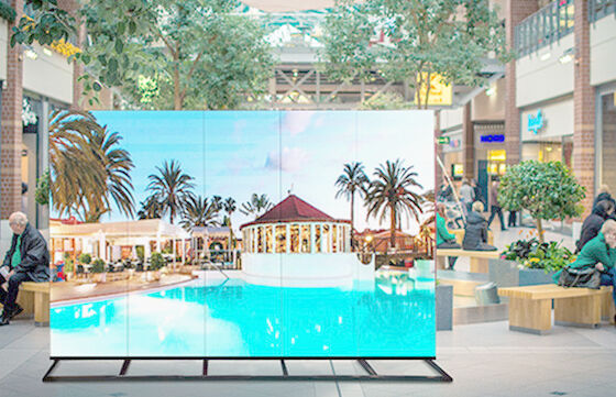 Wall Mount Full Color Video Led Screen Rental Fixing P3 Indoor Display Screen