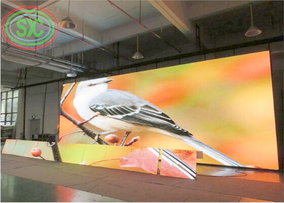 Factory price cabinet size 576 by 576 mm high image quality rental P3 LED screen