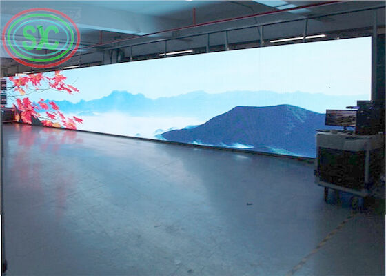 Certified RGB LED Display With 140/60 Viewing Angle Long Life full color led display